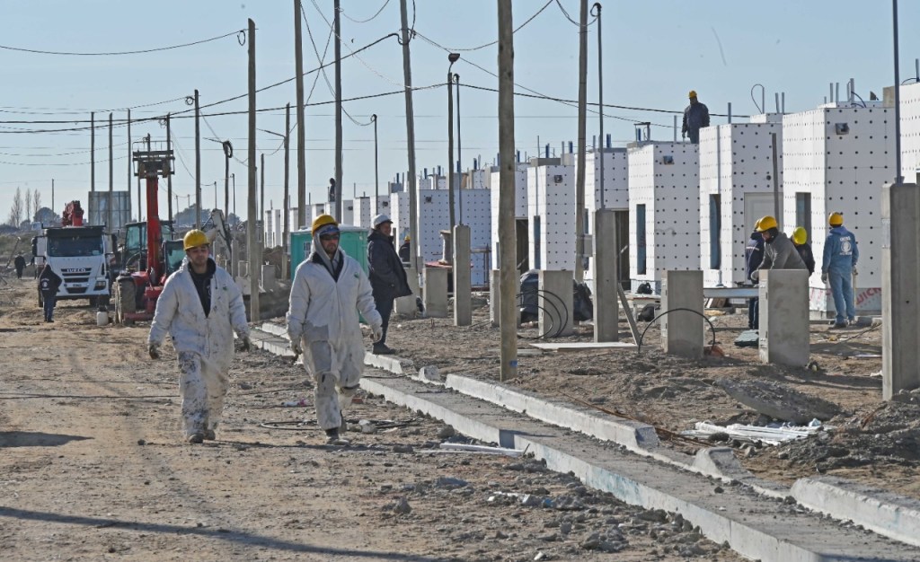 Construyen 95 viviendas en&nbsp;Rawson