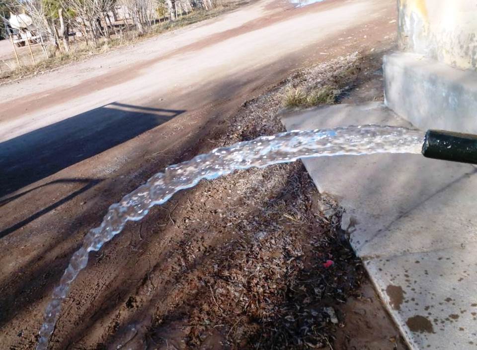 Se volvió a potabilizar el agua en Las&nbsp;Plumas