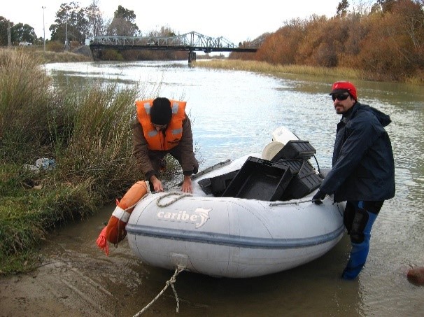 Provincia monitorea la calidad del agua del Río y los canales de riego del&nbsp;Valle
