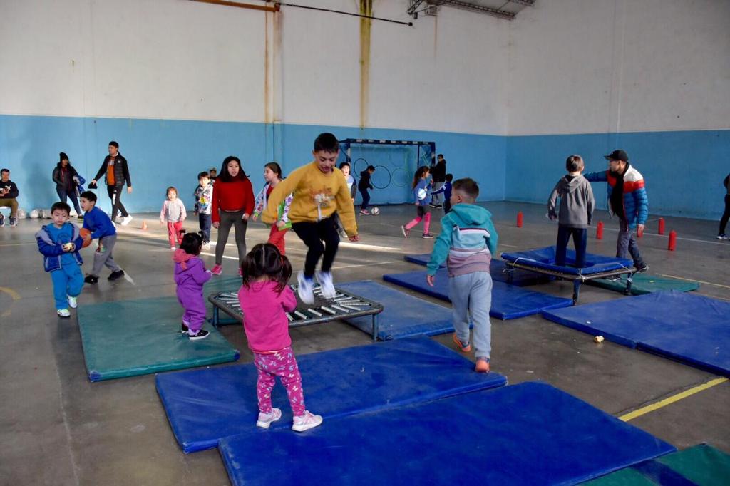 Nueva jornada del programa “Creciendo Feliz” en el Gimnasio Municipal&nbsp;N°2