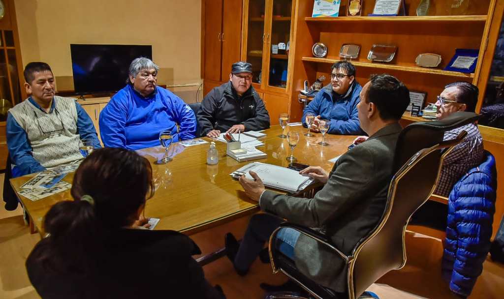 Maderna recibió a las autoridades electas de los barrios Don Bosco y Tiro&nbsp;Federal
