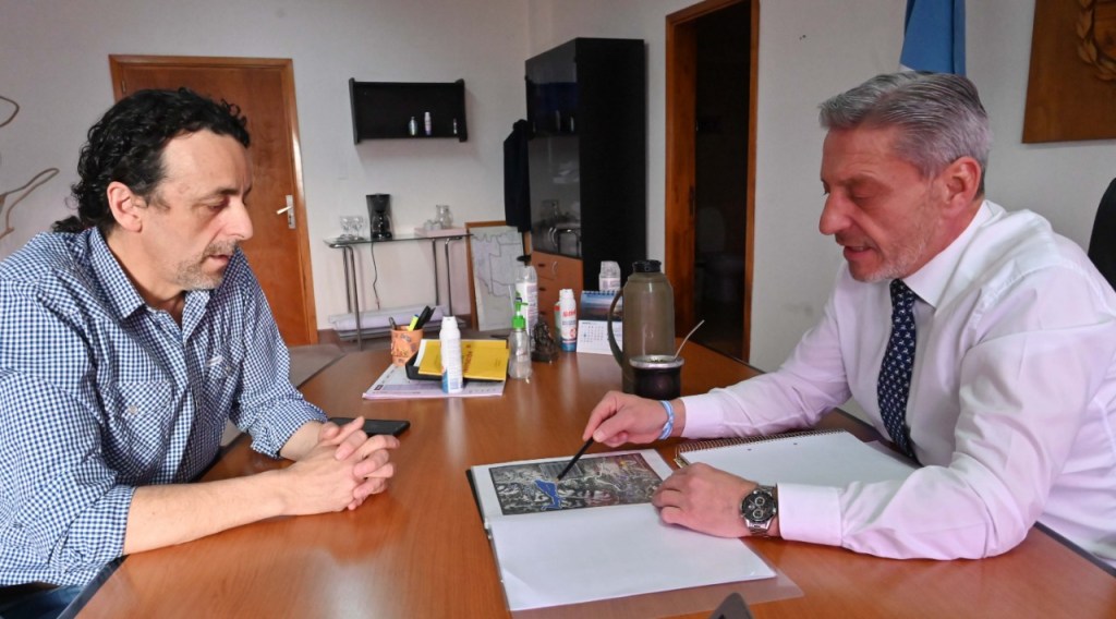 Reunión con el intendente de Río Pico para avanzar en la asistencia a productores de la&nbsp;zona