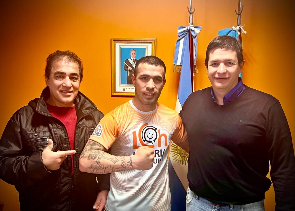 Lotería del Chubut entregó un aporte a “El Chúcaro” Wilson&nbsp;Sánchez