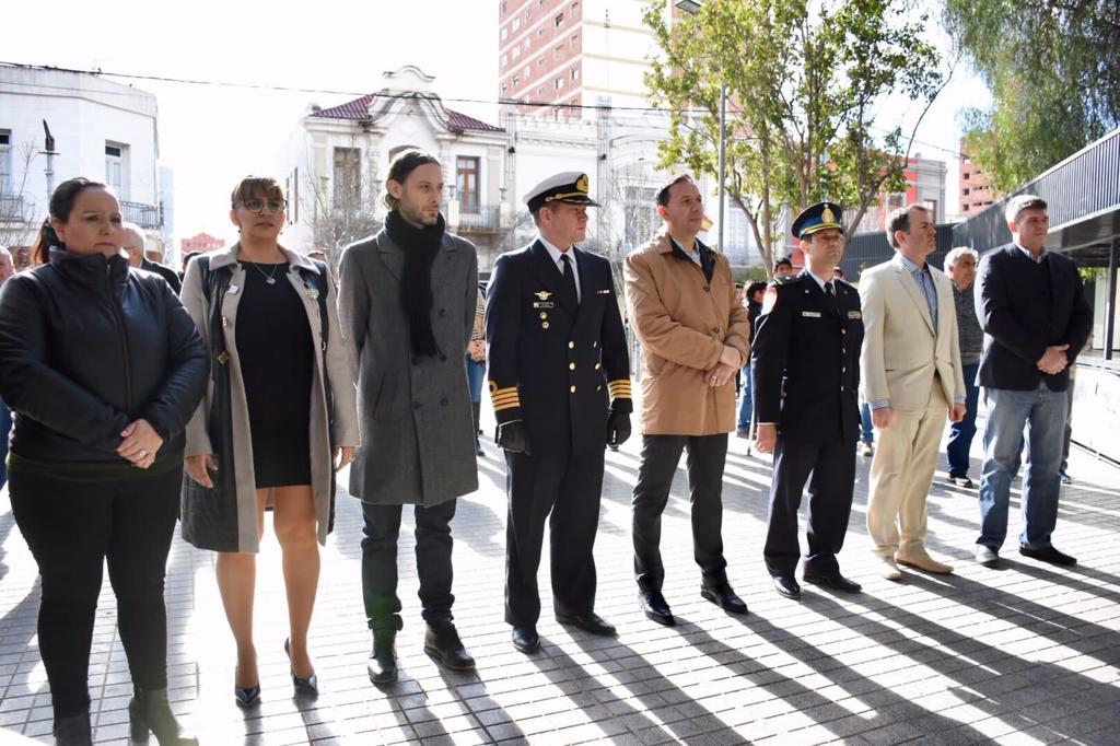 Acto en Trelew por el 172° Aniversario de la muerte del General San&nbsp;Martín