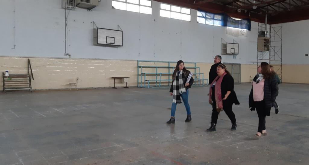 Autoridades de Educación recorrieron la Escuela Nº 720 de&nbsp;Trelew