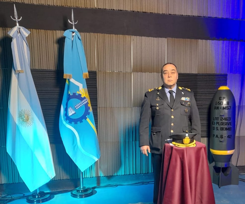 Un jefe policial de Chubut participará de un curso internacional sobre&nbsp;explosivos