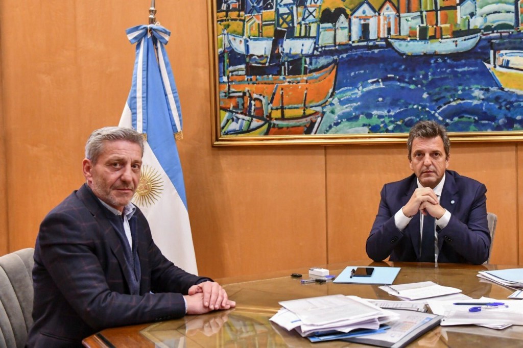 Arcioni se reunió con Sergio&nbsp;Massa