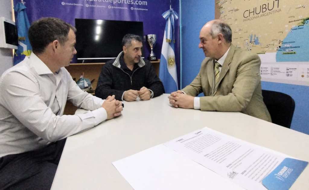 El Ministerio de Seguridad y Chubut Deportes firmaron un convenio de&nbsp;colaboración