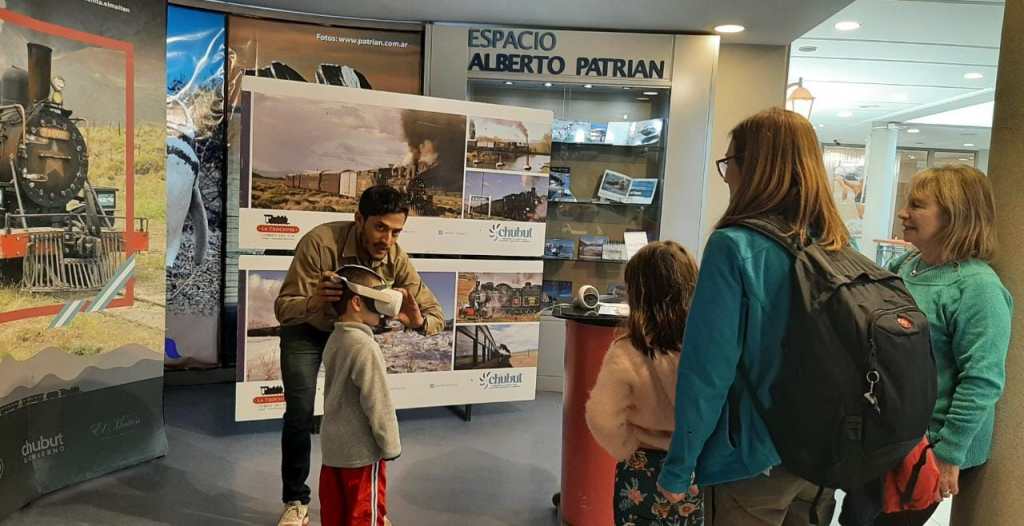 La Trochita promocionó sus 100 años en Puerto&nbsp;Madryn