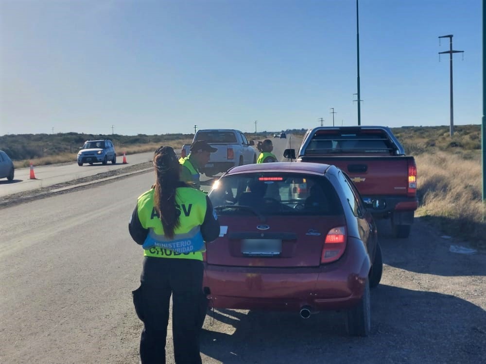 Más de ocho mil vehículos fueron controlados durante el fin de&nbsp;semana