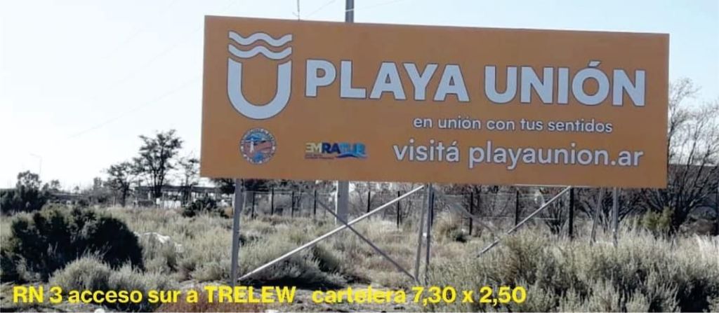 Nuevo cartel rutero para promocionar el destino Playa&nbsp;Unión