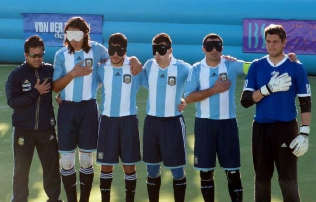 Seleccionado argentino de fútbol para ciegos juega hoy la&nbsp;final