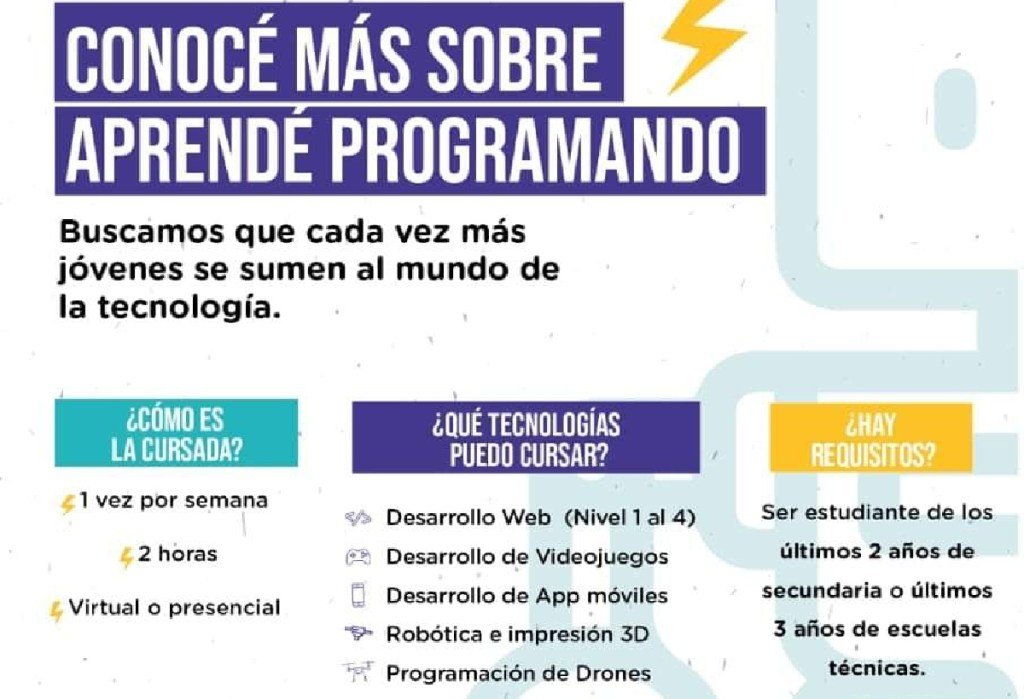 Continúan las inscripciones para el programa “Aprende&nbsp;Programando”