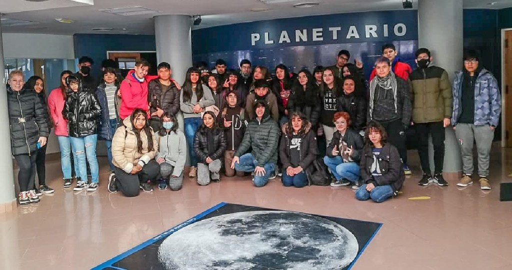 Alumnos de la Escuela N° 762 visitaron el Centro Astronómico&nbsp;Trelew