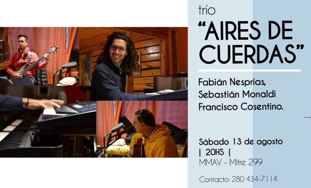 La nueva formación «Aires de Cuerdas» debuta en el Museo Municipal de Artes&nbsp;Visuales