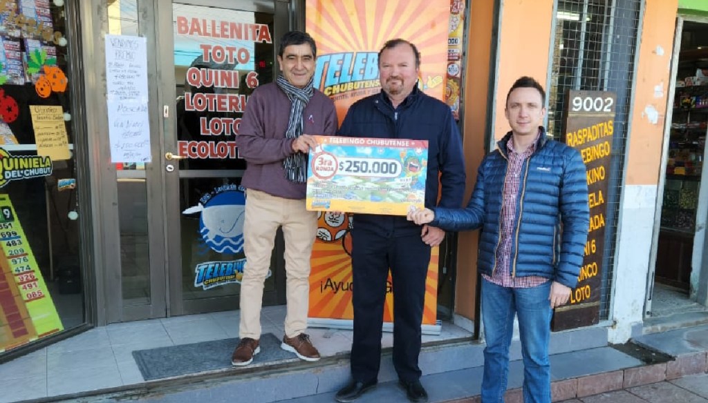 Lotería del Chubut entregó un premio de 250 mil pesos a un apostador de&nbsp;Sarmiento
