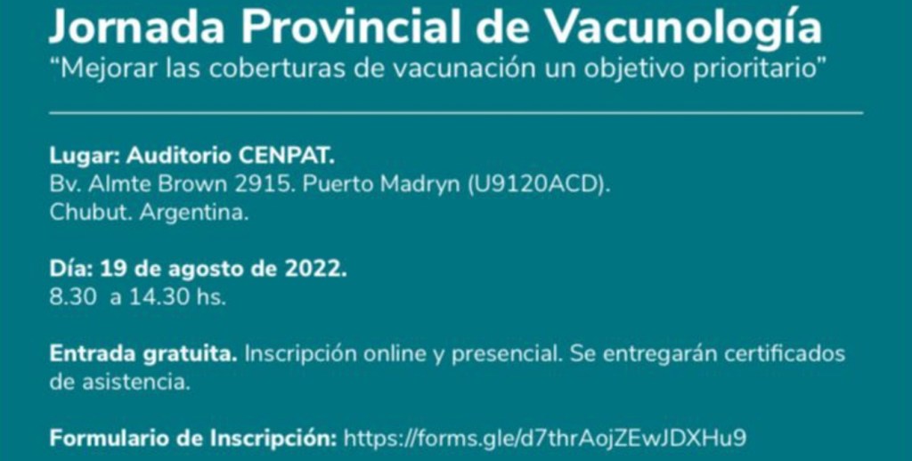 “Jornada Provincial de Vacunología” con el objetivo de mejorar&nbsp;coberturas