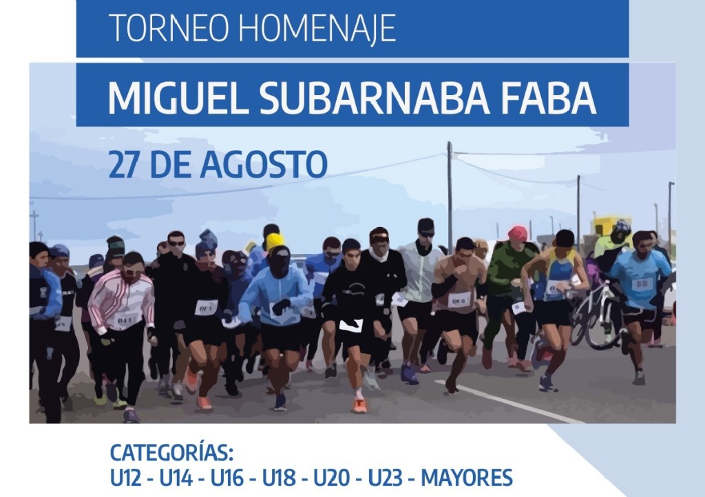 Inscripciones para el Torneo de Atletismo Homenaje a Miguel&nbsp;Subarnaba