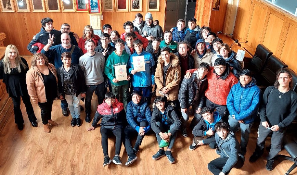 TRELEW: ESTUDIANTES DE TUCUMAN VISITARON EL&nbsp;CONCEJO