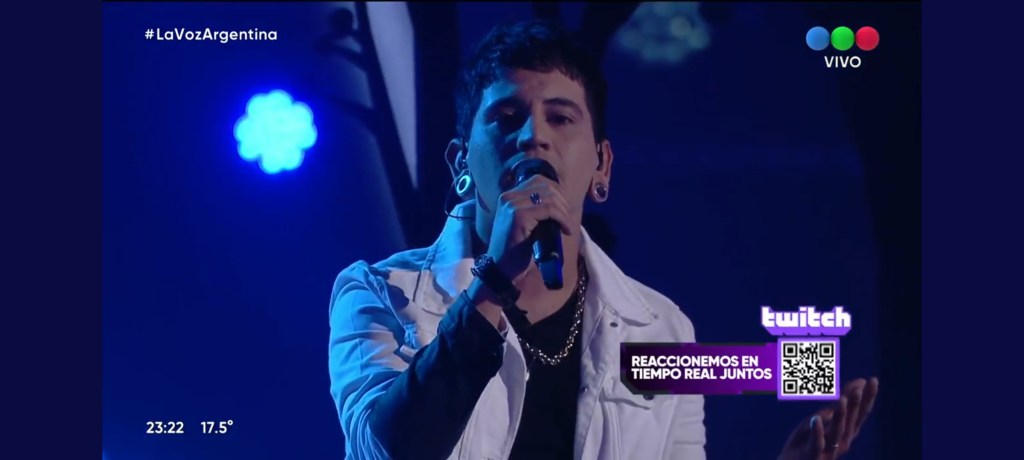 Yhosva en los VIVOS de La&nbsp;Voz