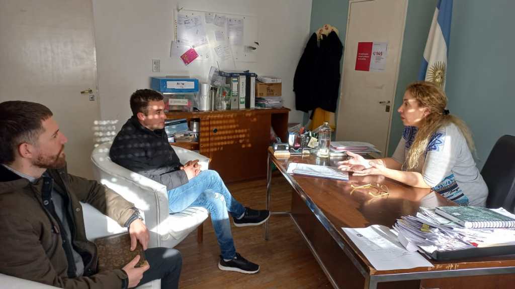 El área de Familia de la Municipalidad se reunió con la Cooperativa Viviendas Unidas del&nbsp;Sur