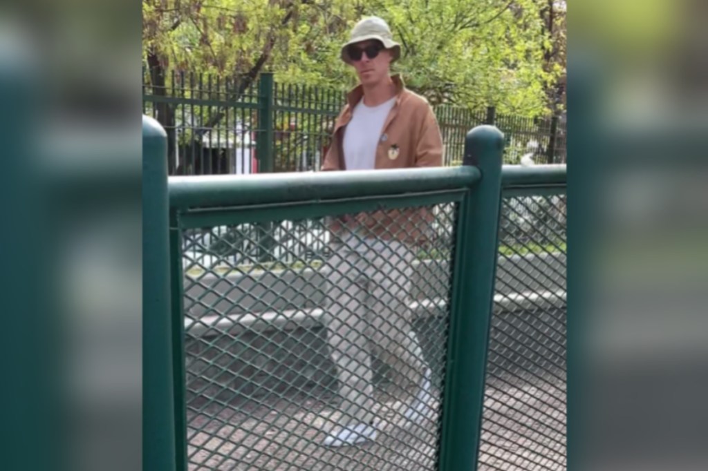 Benedict Cumberbatch está en Argentina y fue fotografiado en una&nbsp;plaza