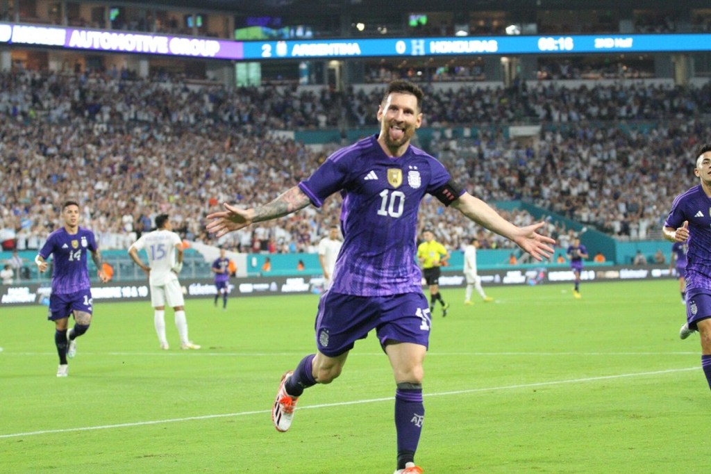 Argentina goleó a Honduras en un amistoso de cara al Mundial de&nbsp;Qatar