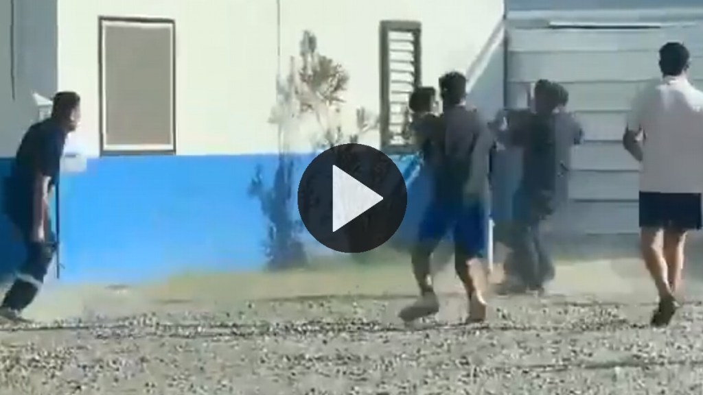 Video: inspectores y conductores se pelearon a trompadas por una infracción de&nbsp;tránsito