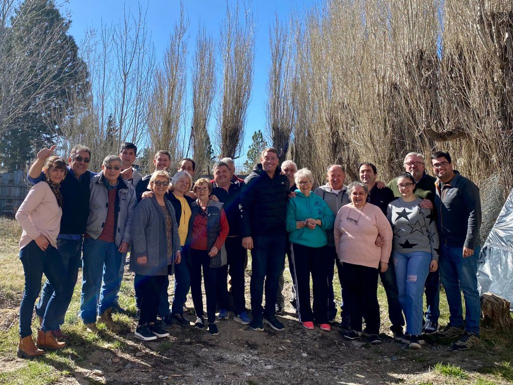 Biss visitó Río Senguer y presentó a Gutiérrez como precandidato a&nbsp;intendente