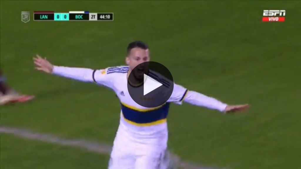Boca le ganó a Lanús 1-0 y es el líder del&nbsp;torneo