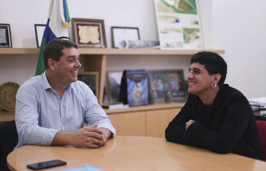 Biss recibió a Yhosva Montoya en la previa de su show en&nbsp;Rawson
