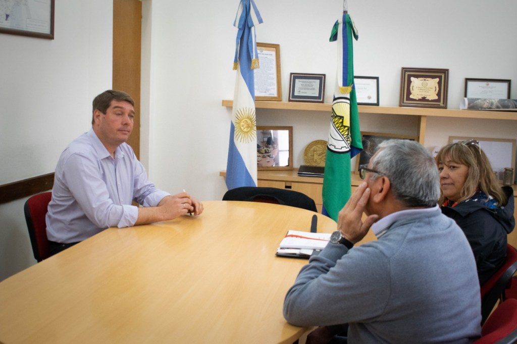 Biss se reunió con el Presidente del Club Defensores de la&nbsp;Ribera