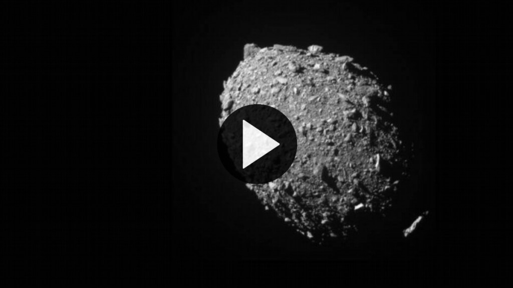 Video: la Nasa estrelló una sonda contra un asteroide para&nbsp;desviarlo