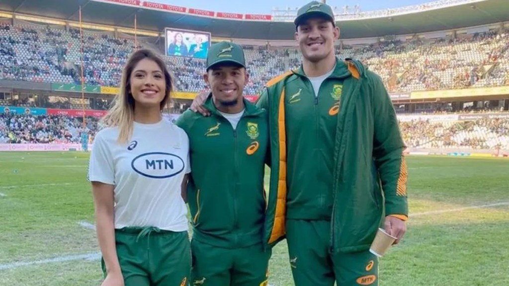 Escándalo: sorprenden a jugador de los Springboks teniendo relaciones sexuales con la nutricionista de la&nbsp;selección