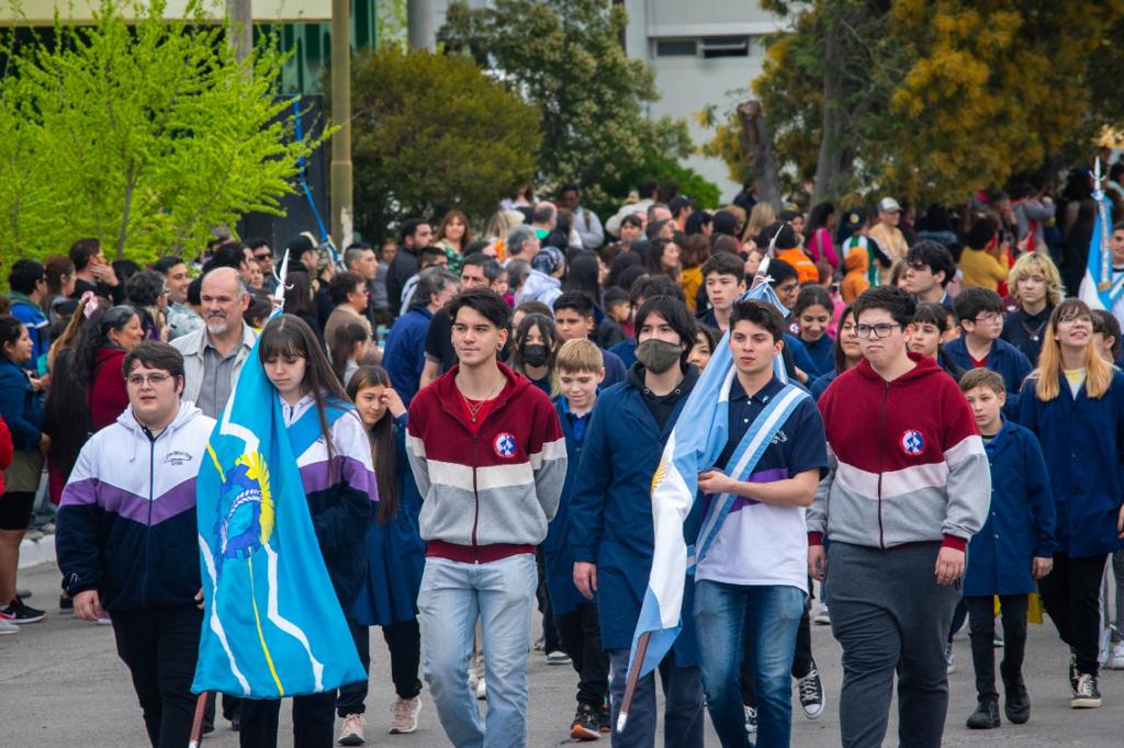 Rawson celebró su aniversario con un gran desfile y participación de&nbsp;gente