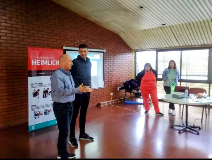 Personal de la Terminal de Ómnibus de Trelew se capacitó en primeros&nbsp;auxilios