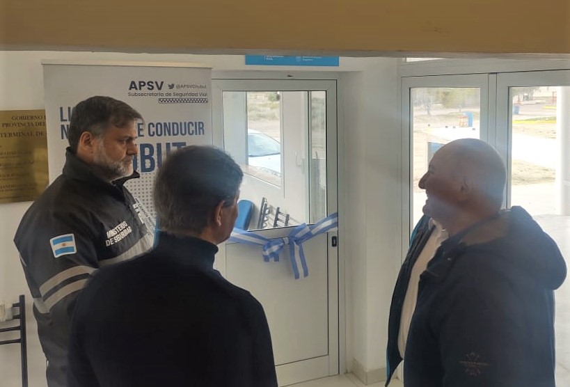 Se inauguró el Centro Emisor de Licencia de Conducir en Puerto&nbsp;Pirámides