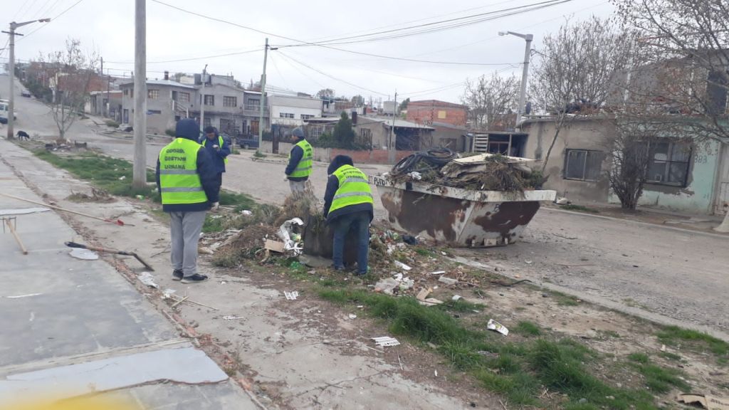 Trelew continúa con el plan de erradicación de mini&nbsp;basurales