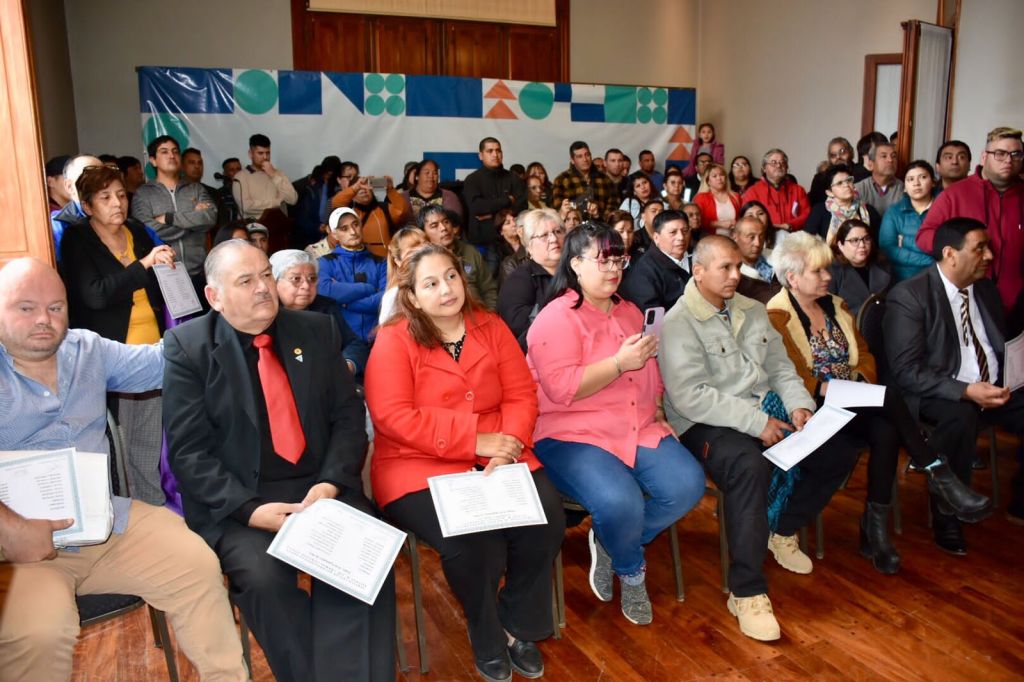 Proclamación de  comisiones vecinales de siete barrios de&nbsp;Trelew