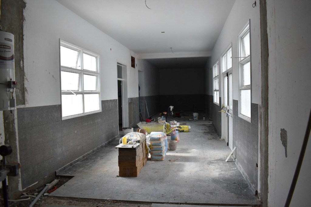 Avanza la obra de ampliación de la Escuela N° 7.726 de Puerto&nbsp;Madryn
