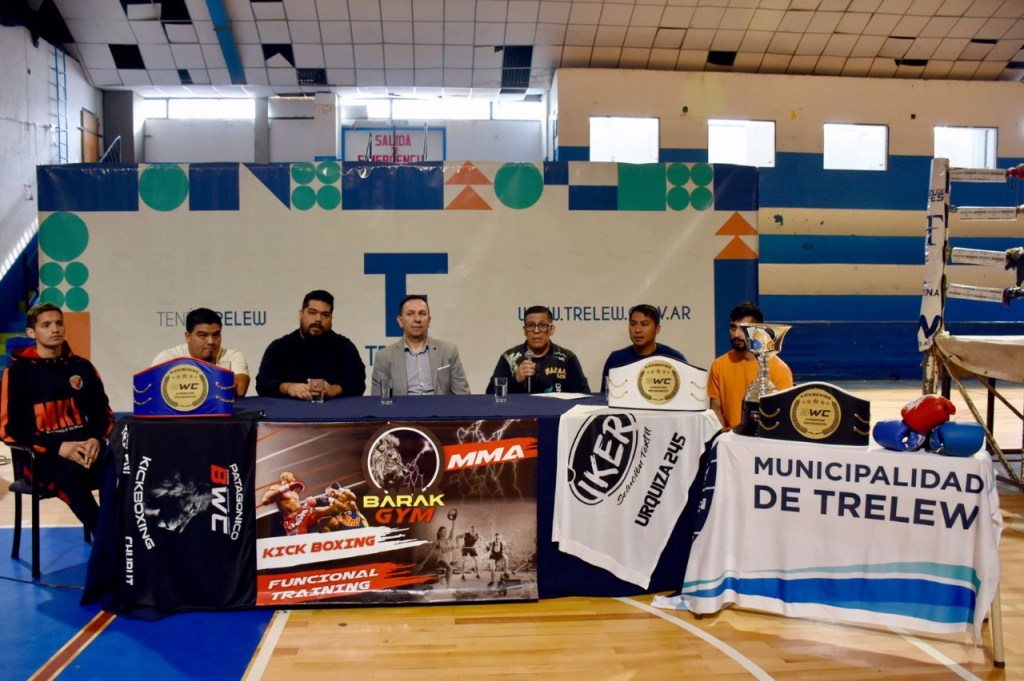 Se presentó el festival de kick boxing en&nbsp;Trelew