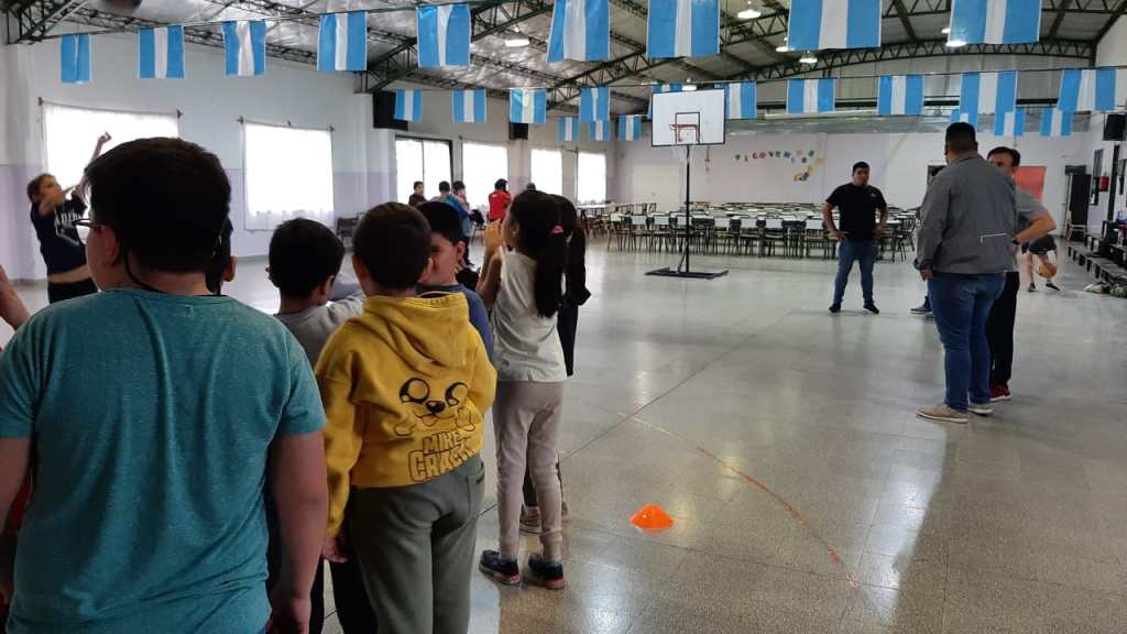Gran participación de la primera infancia en los talleres deportivos de&nbsp;Trelew