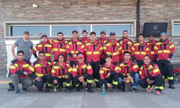 Chubut envió brigadistas a Jujuy para colaborar en control de incendio&nbsp;forestal