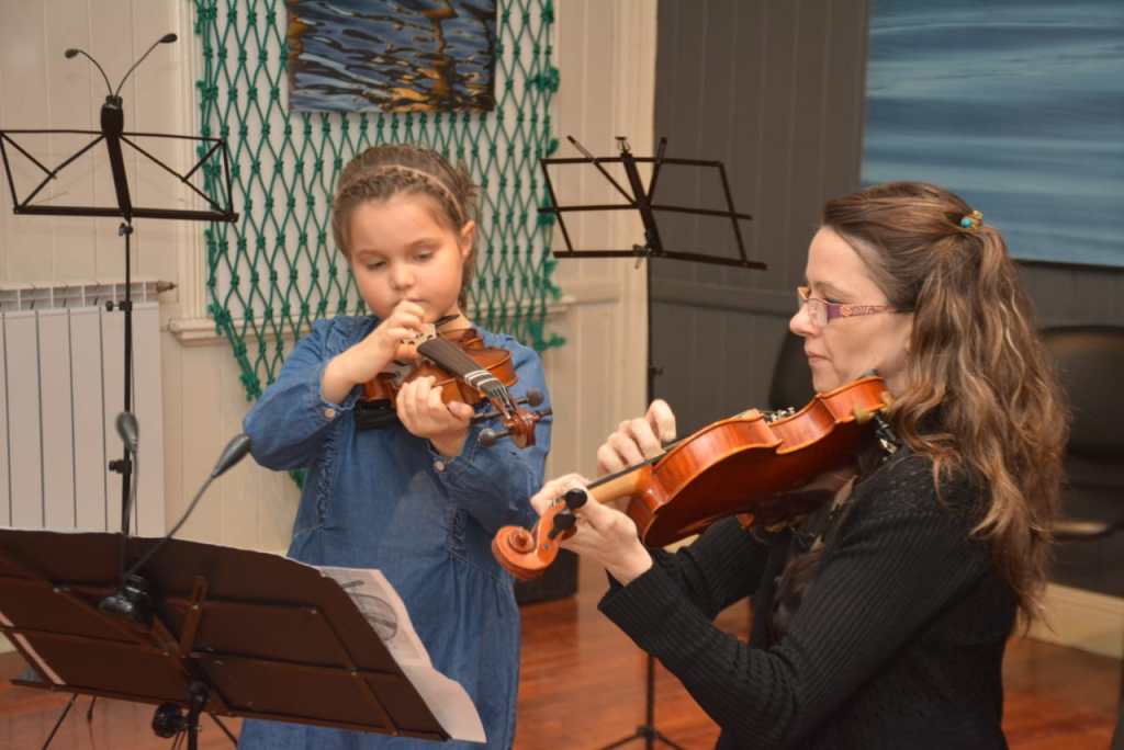 Se presentaron en concierto alumnos de la Formación Artística Vocacional de la&nbsp;805