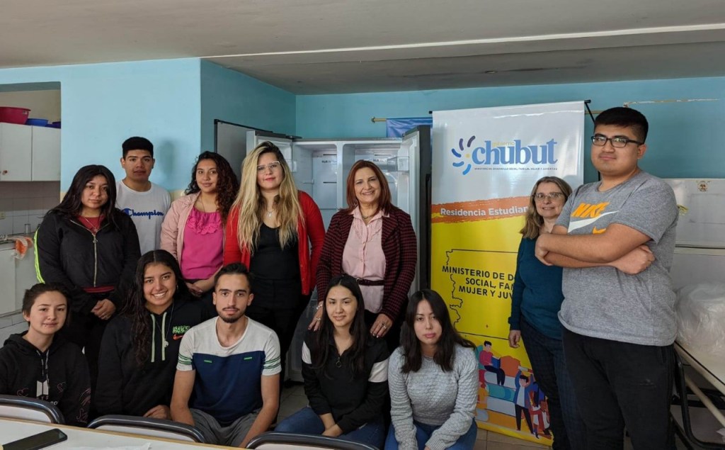 Desarrollo Social entregó equipamiento a la Residencia Estudiantil de&nbsp;Trelew