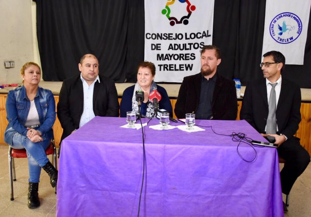 Se presentó en Trelew el evento para celebrar el Día del Adulto&nbsp;Mayor