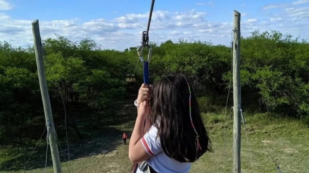Una nena de 11 años murió al caer de una tirolesa en un viaje&nbsp;escolar