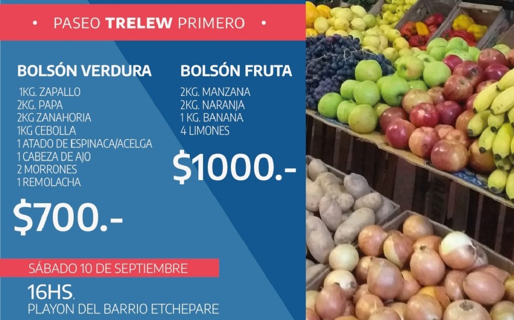Feria Itinerante de frutas y verduras en los&nbsp;barrios
