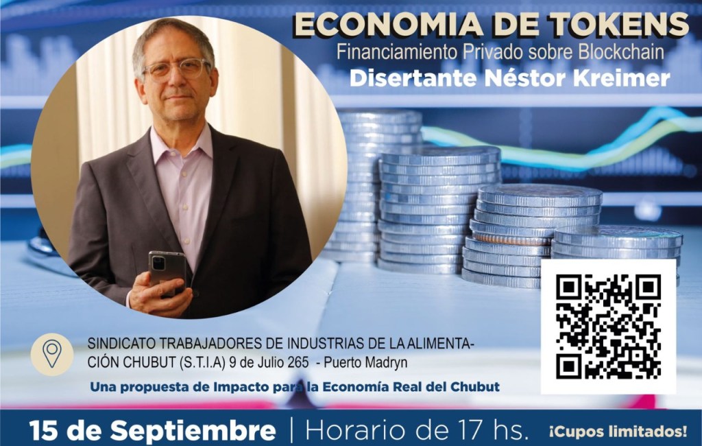 El Gobierno provincial convoca a charla sobre economía de&nbsp;Tokens