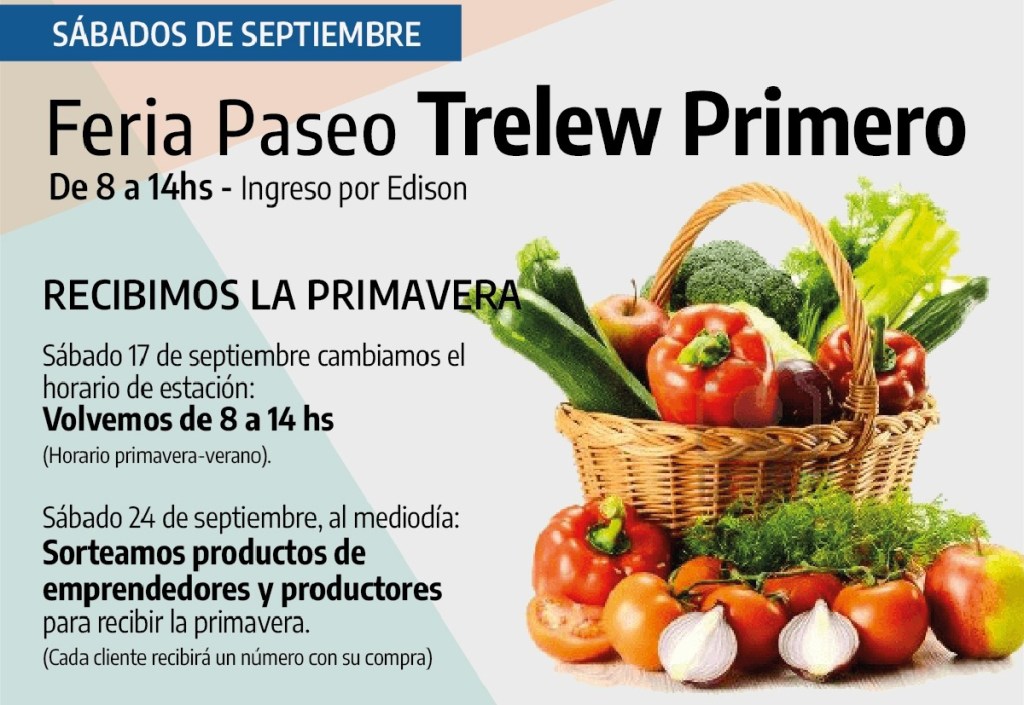 El Paseo de Compras Trelew Primero vuelve al horario de primavera-verano